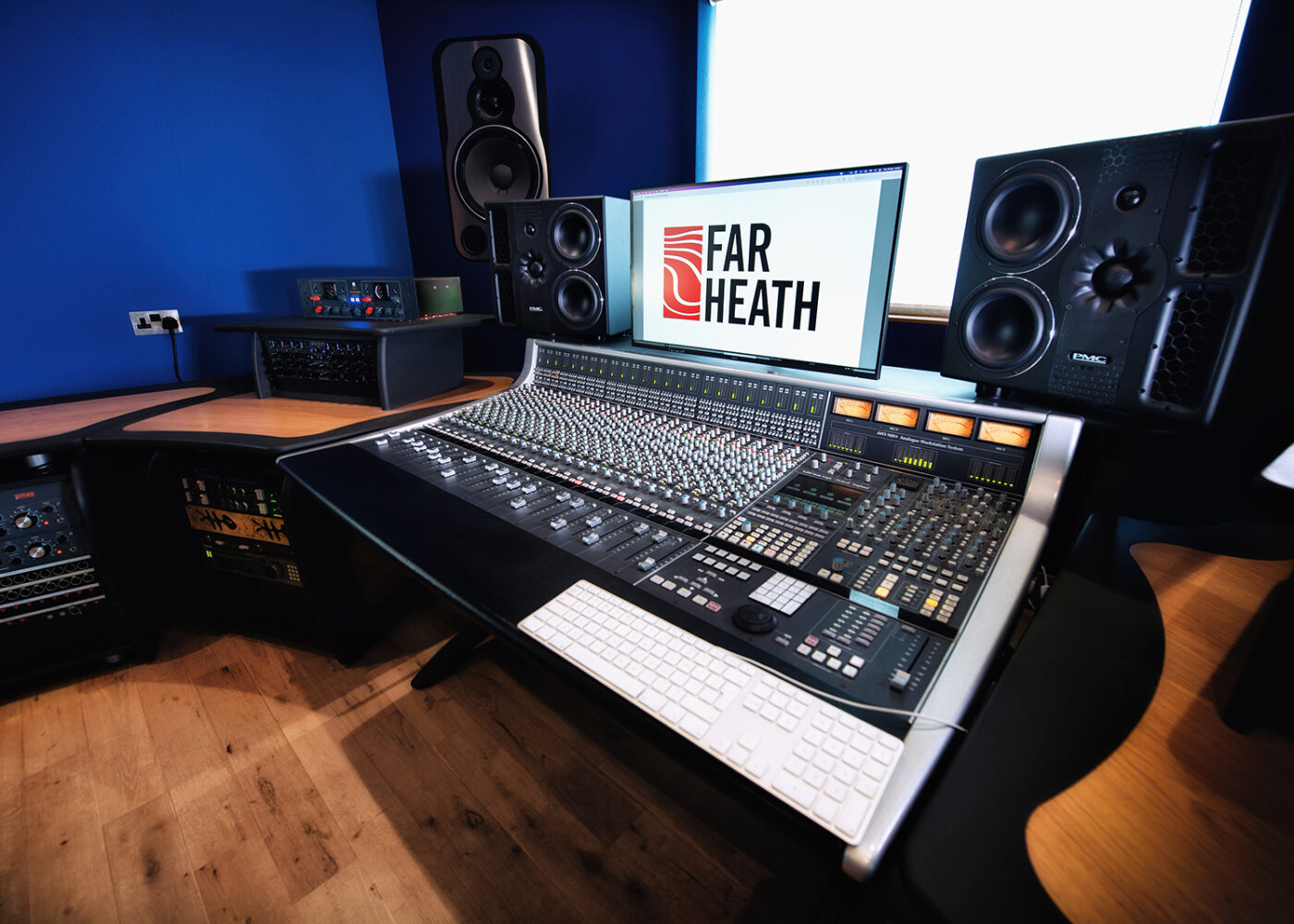 Mixing Desk at Far Heath Recording Studios