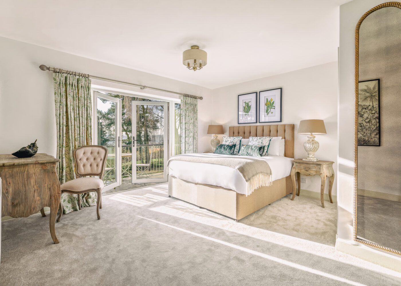 Guest Bedroom at Far Heath Recording Studios